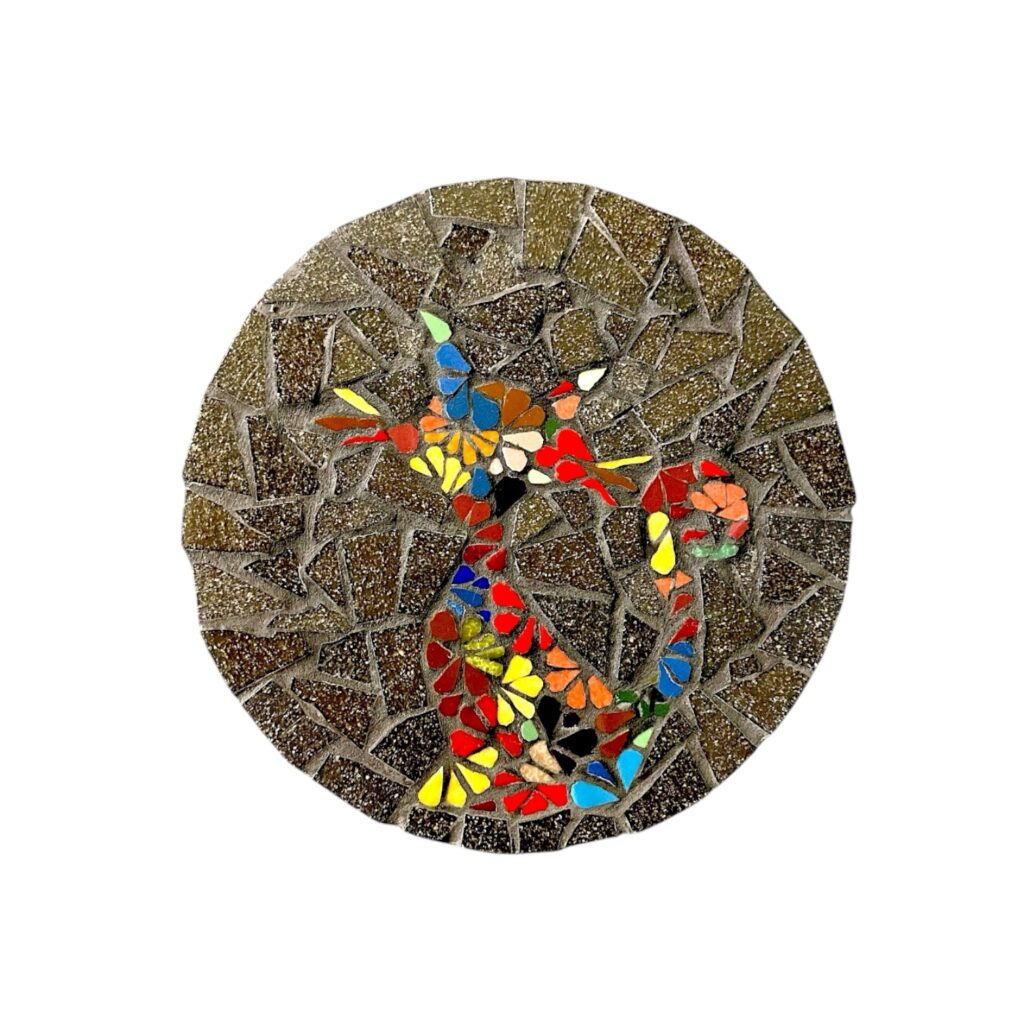 Dessous de plat en mosaïque