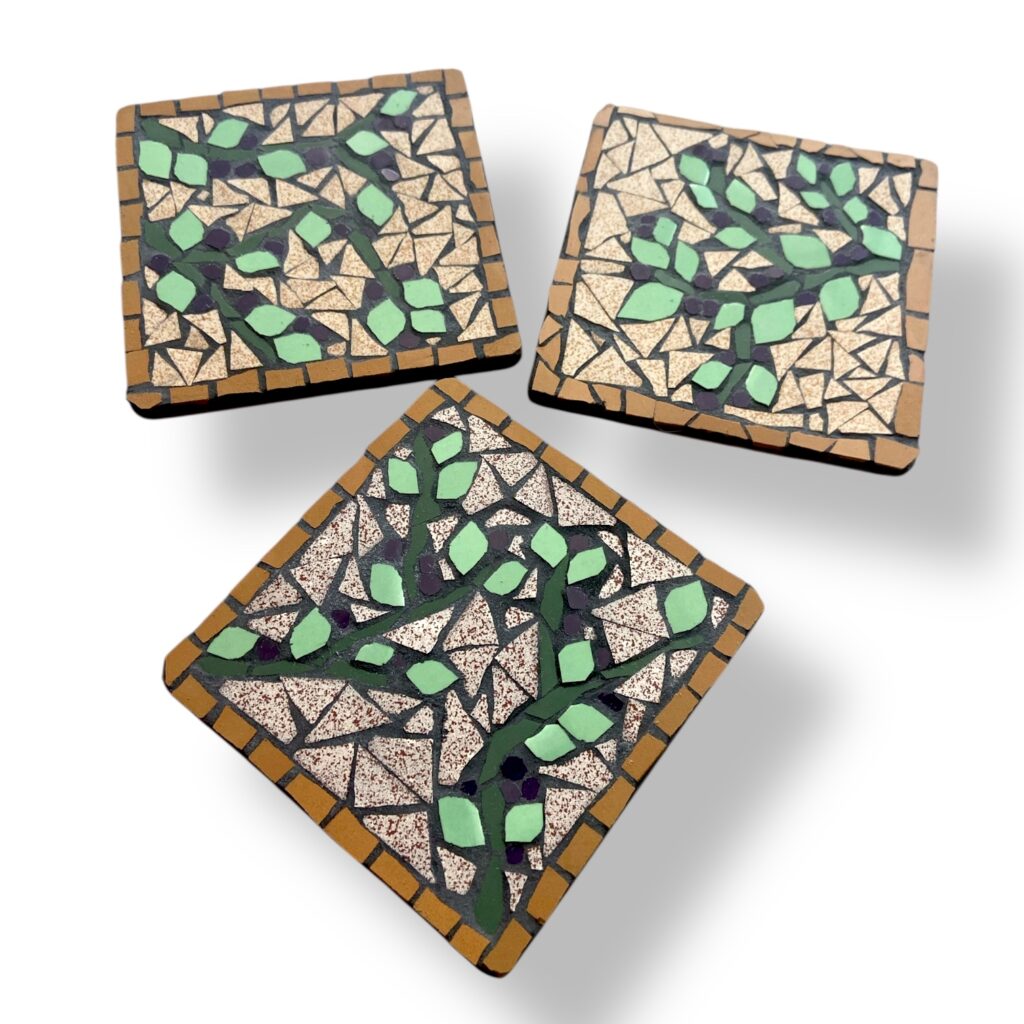 Dessous de verre - fait main