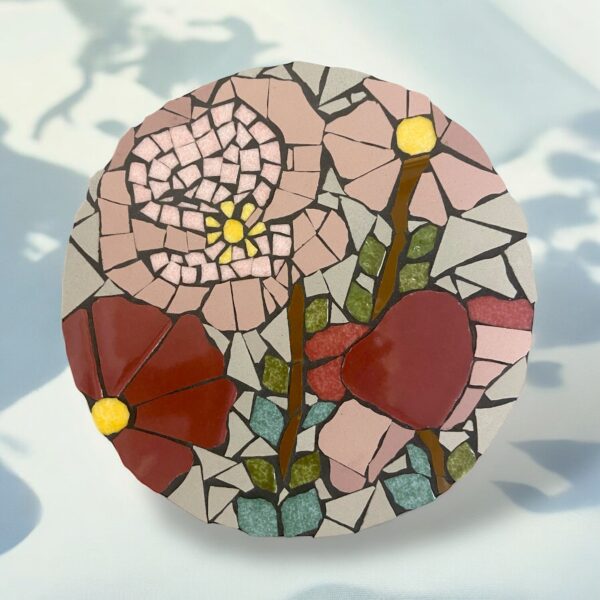 dessous de plat en mosaïque fait main