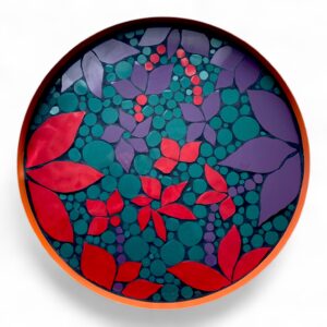 plateau de service en mosaïque