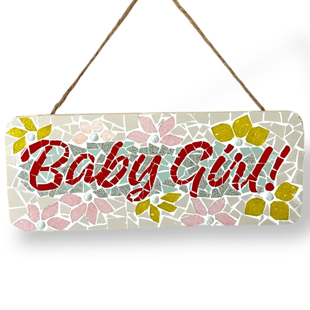 plaque murale pour petite fille, bébé fille